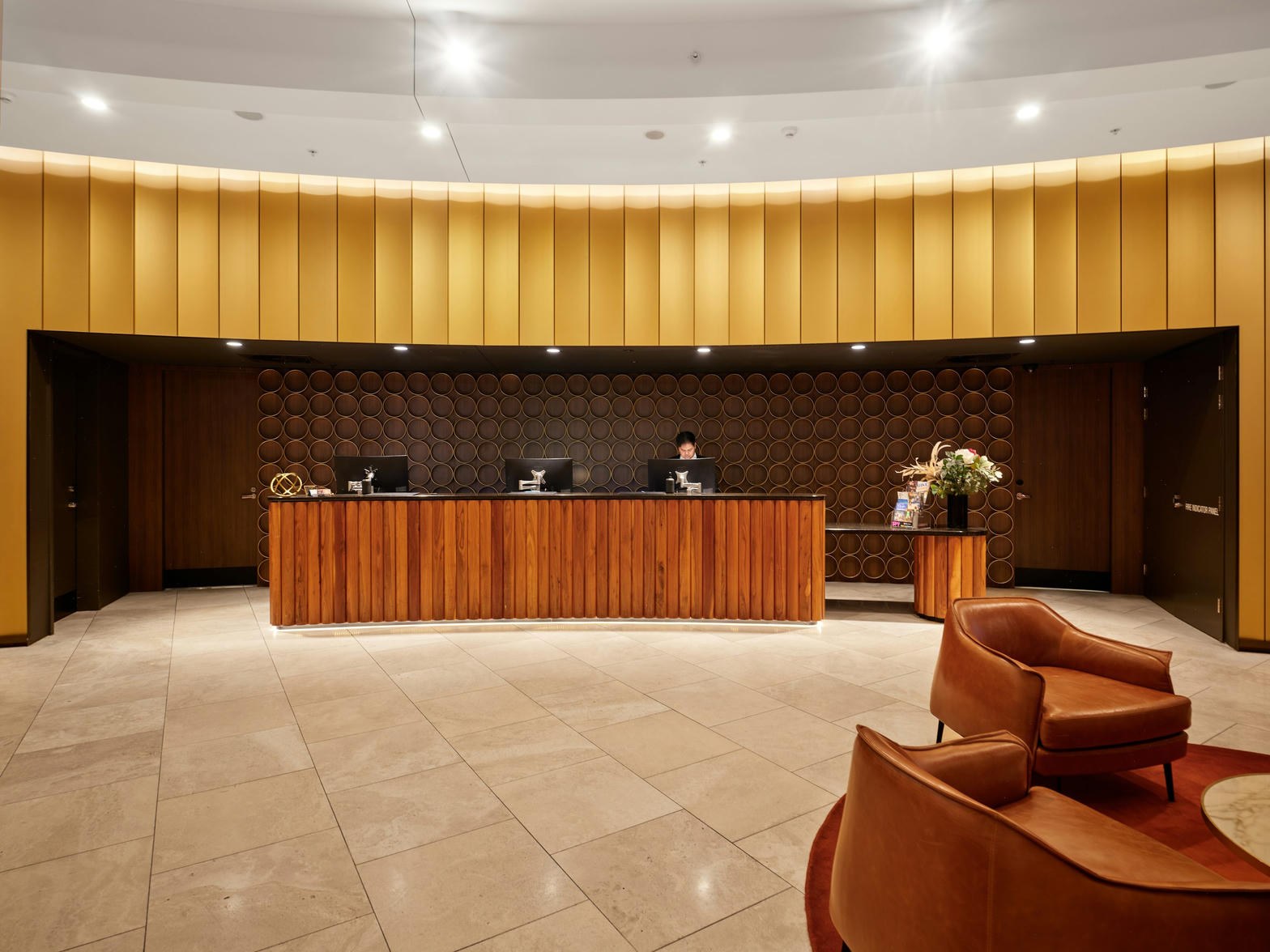 Front desk ready to take the next call